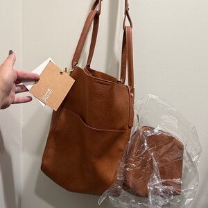 Miztique Tan Shoulder Bag
